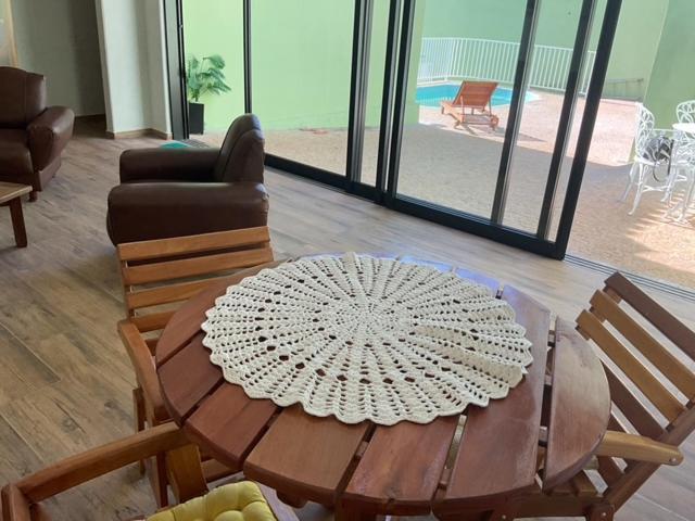 Espaco Alvorada ,Agendamento Das Atividades, Cafe Da Manha ,Banheira E Piscina No Centro Brotas Luaran gambar